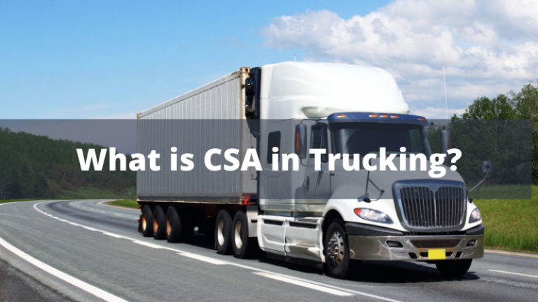 What is CSA in Trucking?